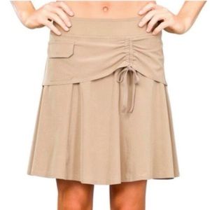 Athleta Side Ruched Wherever Skort Skirt Shorts